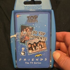Top Trumps Friends 30 Top Moments Card Game - Blue